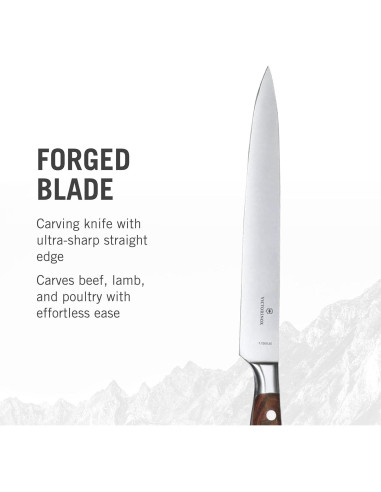 Cuchillo de Chef Victorinox 20 cm Acero Inoxidable Mango Madera