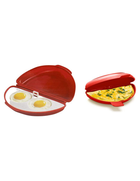 Hacedor de Omelet y Poachador de Huevos Home Products 2 en 1