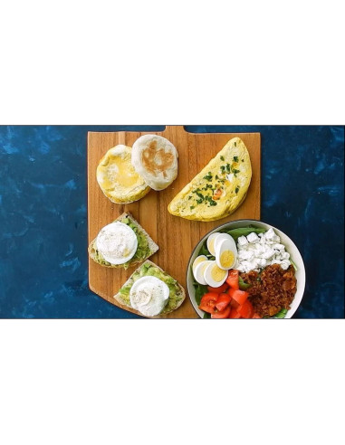 Hacedor de Omelet y Poachador de Huevos Home Products 2 en 1