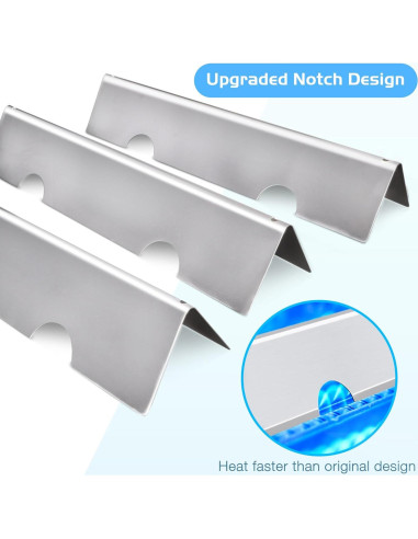 Barras Saborizadoras Weber 7635 Acero Inoxidable 38.7 cm