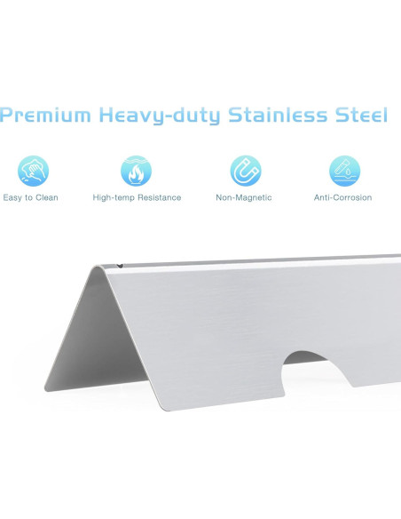 Barras Saborizadoras Weber 7635 Acero Inoxidable 38.7 cm