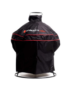 Cubierta de Parrilla Kamado Joe Joe Jr 55.4x55.4 cm Negra