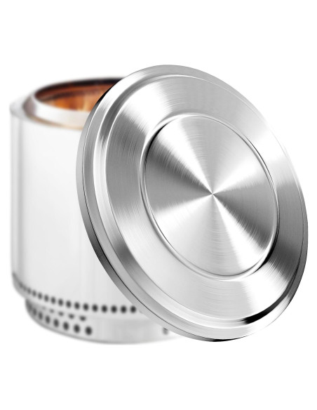 Tapa de Acero Inoxidable Pariplus para Fogata Bonfire 50.17 cm