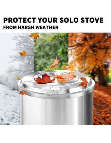 Tapa de Acero Inoxidable Pariplus para Fogata Bonfire 50.17 cm