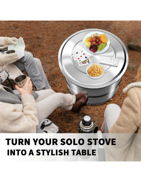 Tapa de Acero Inoxidable Pariplus para Fogata Bonfire 50.17 cm