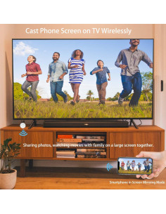 Adaptador Inalámbrico HD SmartSee STCD0092 4K Miracast DLNA 2