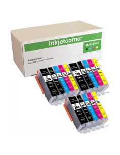 Cartuchos de tinta Inkjetcorner PGI-280XXL CLI-281XXL 15-Pack