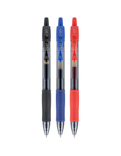 Bolígrafos de Gel Pilot G2, Punta Gruesa 1 mm, 36 Unidades 2