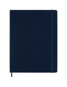Cuaderno Moleskine Clásico Tapa Dura XL Rayado Azul 192 Páginas 2