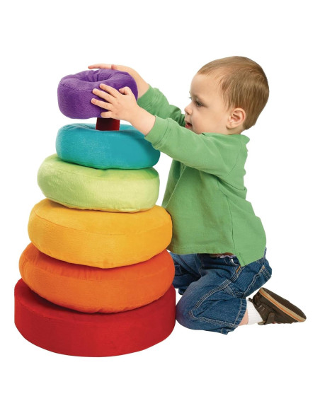 Anillo de Apilamiento Gigante de Felpa Excellerations 52 cm