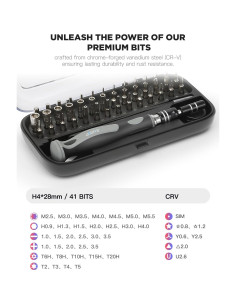 Juego de Destornilladores de Precisión RARTOP 48 en 1 con Estuche 2