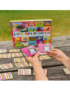 Juego de Memoria Vida en la Tierra eeBoo - 24 Pares Educativos 2