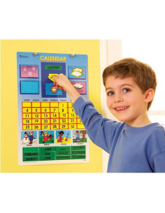 Calendario Magnético de Aprendizaje Learning Resources 51 Piezas 30.5x41.9cm 2