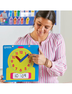 Reloj de Demostración Write & Wipe Learning Resources 30.5 cm 2