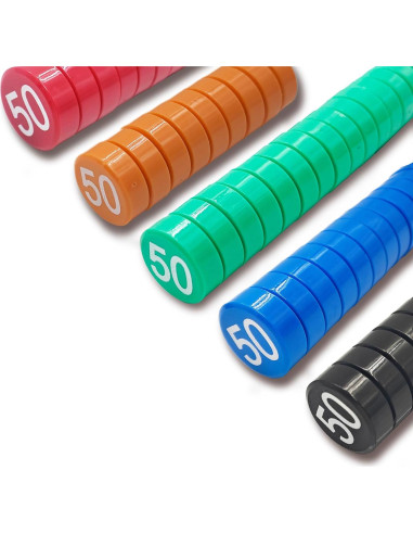 Imanes Magnéticos Numéricos 1-50 Magrooyar, 50 Piezas 2 cm