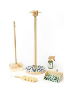 Juego de limpieza de madera Manhattan Toy 5 piezas para niños 3+ 2