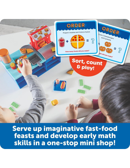 Juego de Clasificación Mini Snack Shop Learning Resources 64 Piezas