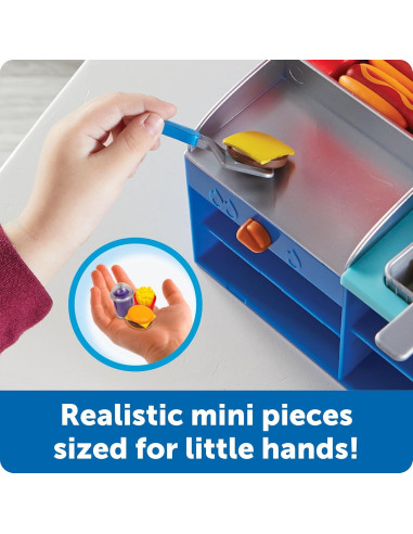 Juego de Clasificación Mini Snack Shop Learning Resources 64 Piezas