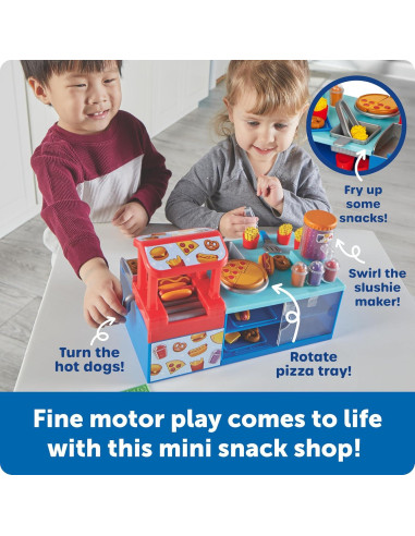 Juego de Clasificación Mini Snack Shop Learning Resources 64 Piezas