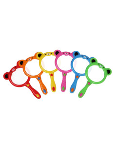 Lupa para Niños IRCHLYN - Paquete de 6 Lentes Coloridas
