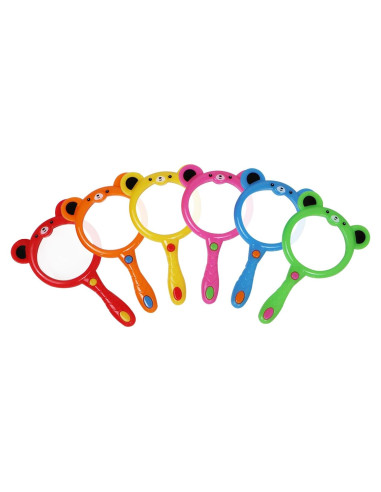 Lupa para Niños IRCHLYN - Paquete de 6 Lentes Coloridas