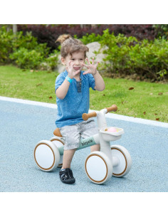 Bicicleta de Equilibrio Qaba Verde para Niños 1-3 Años 2