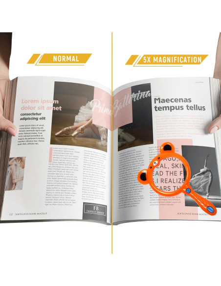 Lupa para Niños IRCHLYN - Paquete de 6 Lentes Coloridas