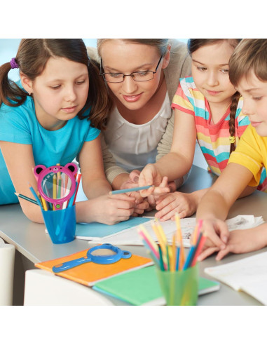 Lupa para Niños IRCHLYN - Paquete de 6 Lentes Coloridas
