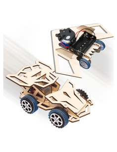 Kits STEM 2 en 1 CUQI para Niños 8-12 Años - Coche y Bombardero