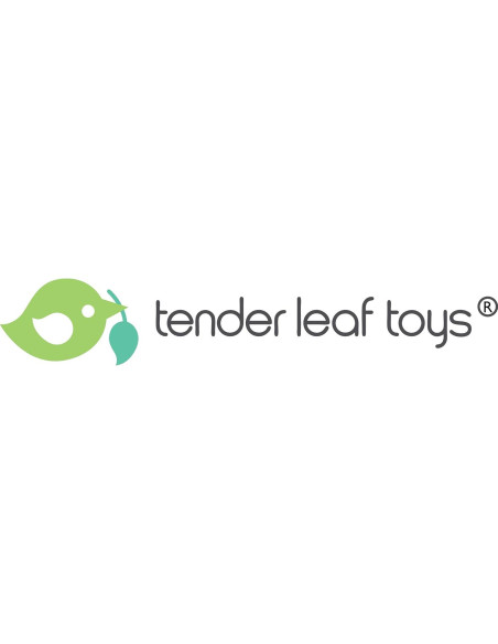 Juego de Muñecas de Madera Tender Leaf - Familia Leaf 4 Piezas