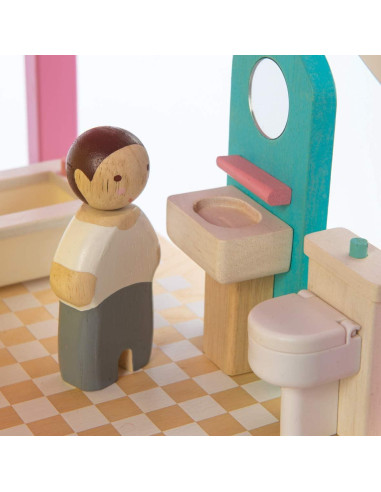 Juego de Muñecas de Madera Tender Leaf - Familia Leaf 4 Piezas