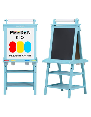 Caballete de Arte para Niños MEEDEN de Madera con Accesorios