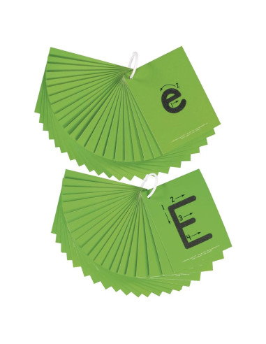 Conjunto de Letras Táctiles de Papel de Lija Really Good Stuff