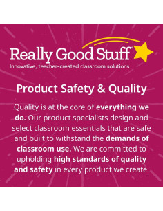 Conjunto de Letras Táctiles de Papel de Lija Really Good Stuff 2