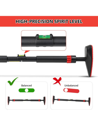 Barra de Dominadas Ajustable BoxactionsS con Contador Digital