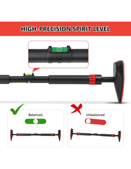 Barra de Dominadas Ajustable BoxactionsS con Contador Digital