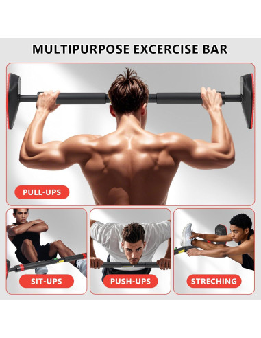 Barra de Dominadas Ajustable BoxactionsS con Contador Digital