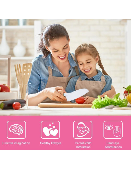 Set de Herramientas de Cocina Montessori HOTUT, 6 Piezas para Niños Set de Herramientas de Cocina Montessori HOTUT, 6 Piezas para Niños