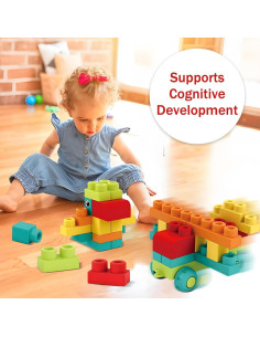 Bloques de Construcción Suaves ROHSCE 42 Piezas para Bebés 2