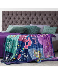 Manta de Franela Solzien 50x40cm para Cumpleaños Niña 2 Años 2