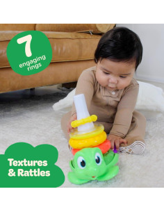 Juguete Apilable Move2Play Unicornio 7 Anillos Montessori 2