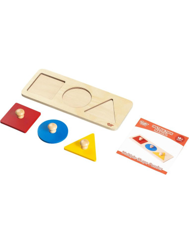 Rompecabezas de Clasificación de Formas y Colores Kinder Park