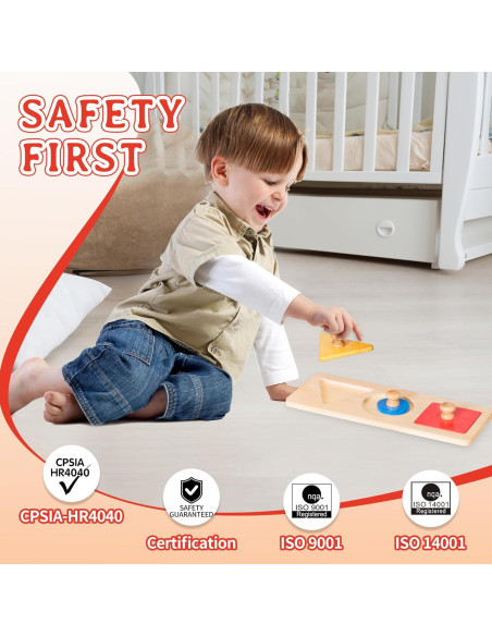 Rompecabezas de Clasificación de Formas y Colores Kinder Park