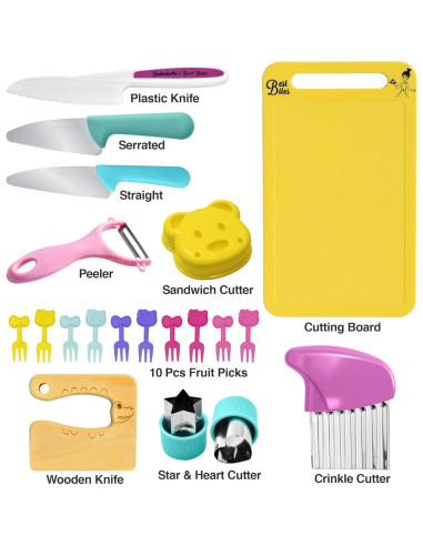 Juego de cuchillos Montessori para niños - Amigos a la Moda