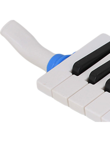 Melódica de Viento Yibuy QM27A 27 Teclas Negro Blanco