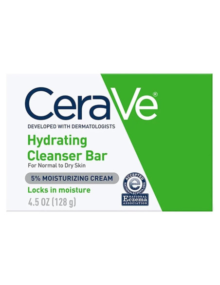 CeraVe Barra Limpiadora Hidratante 127g - Paquete de 6