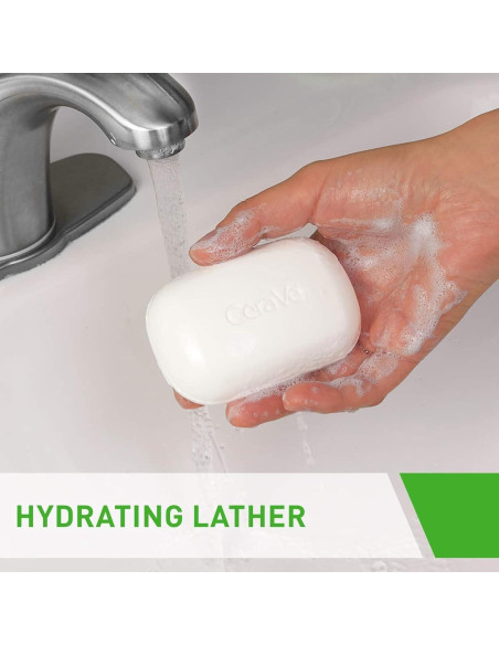 CeraVe Barra Limpiadora Hidratante 127g - Paquete de 6