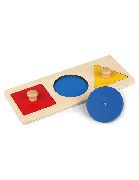 Rompecabezas de Madera Montessori Thoth 3 Piezas Geométricas