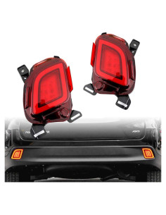 Luz de Niebla Trasera LED GeeGee para Toyota Highlander 2015-2018