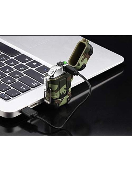 Encendedor Eléctrico Impermeable Arc4 Sirius - Doble Arco USB